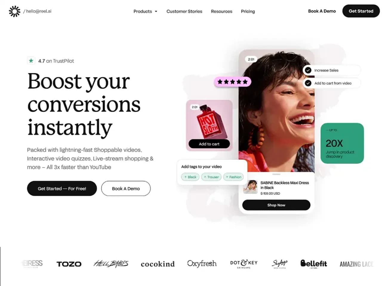 Shoppable Video Platform: $0 to $2.5M ARR