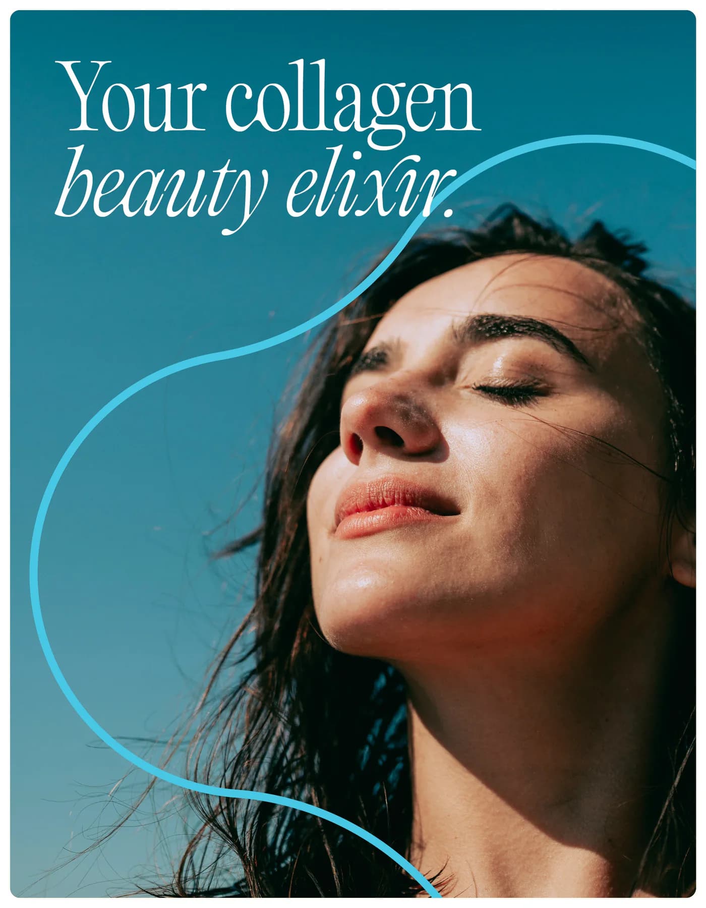 Campaign image: Your collagen beauty elixir