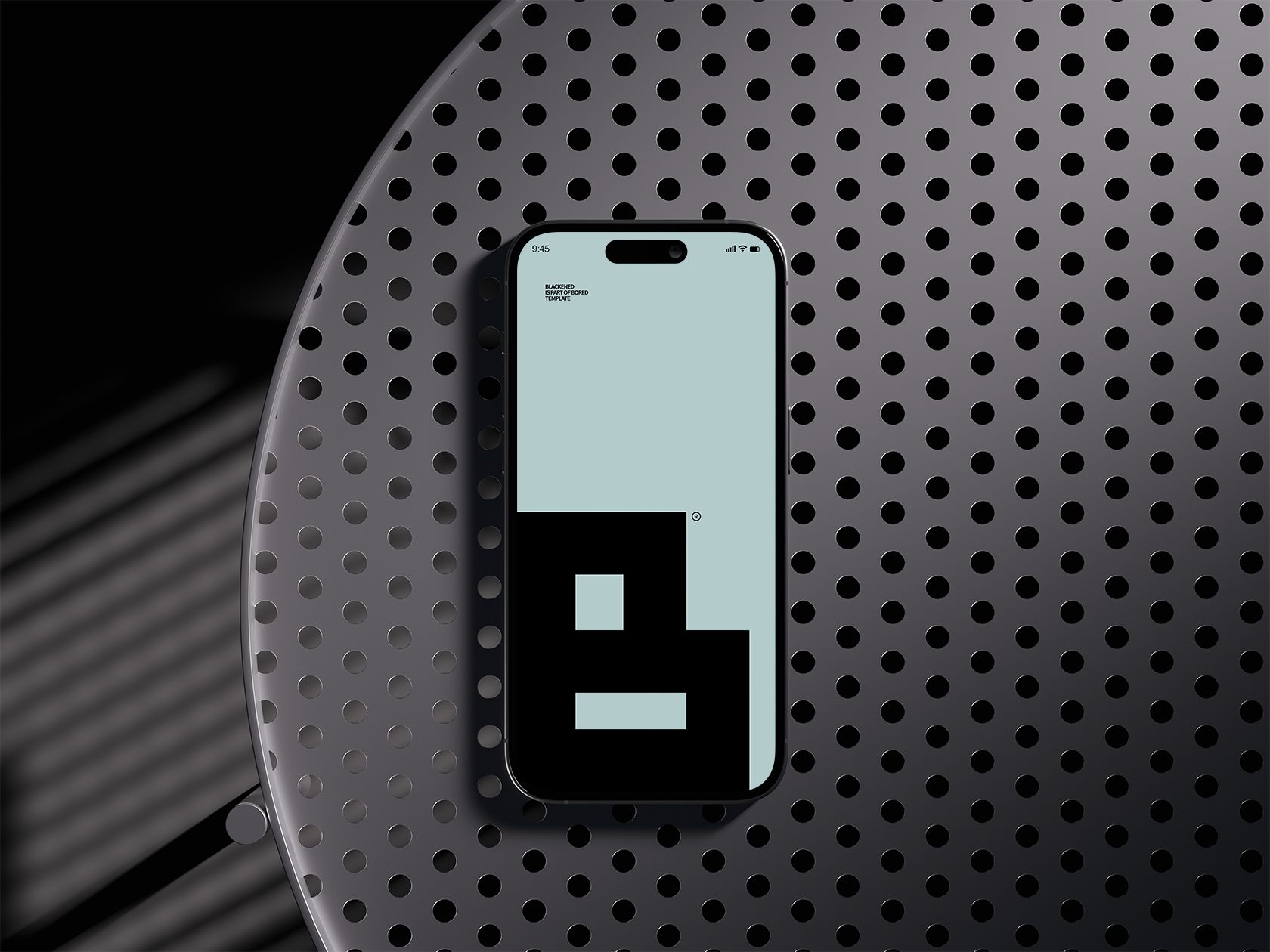Blackened — design detail