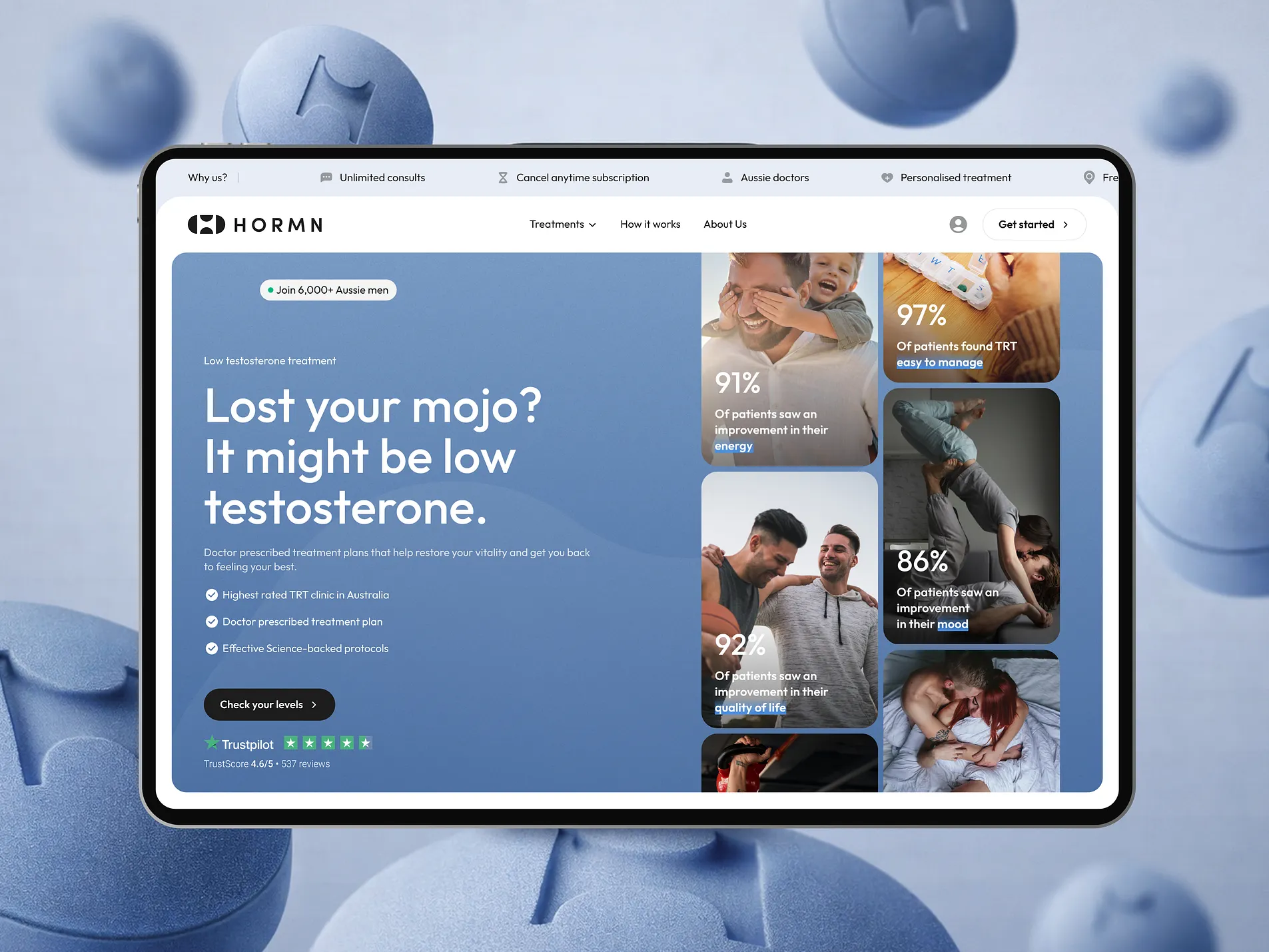 Hormn — Designed Around Real Results