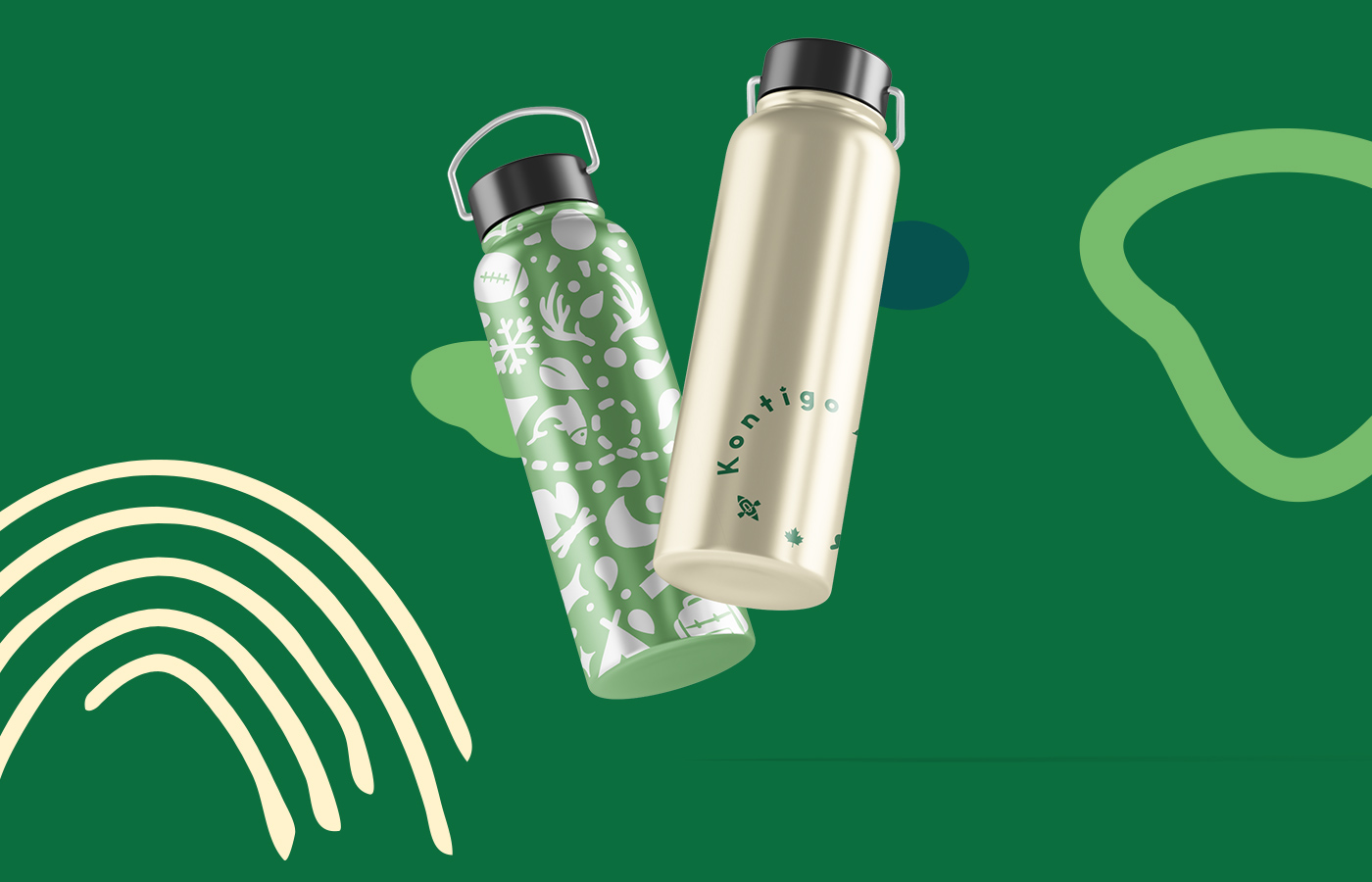 Kontigo Camp — brand identity hero
